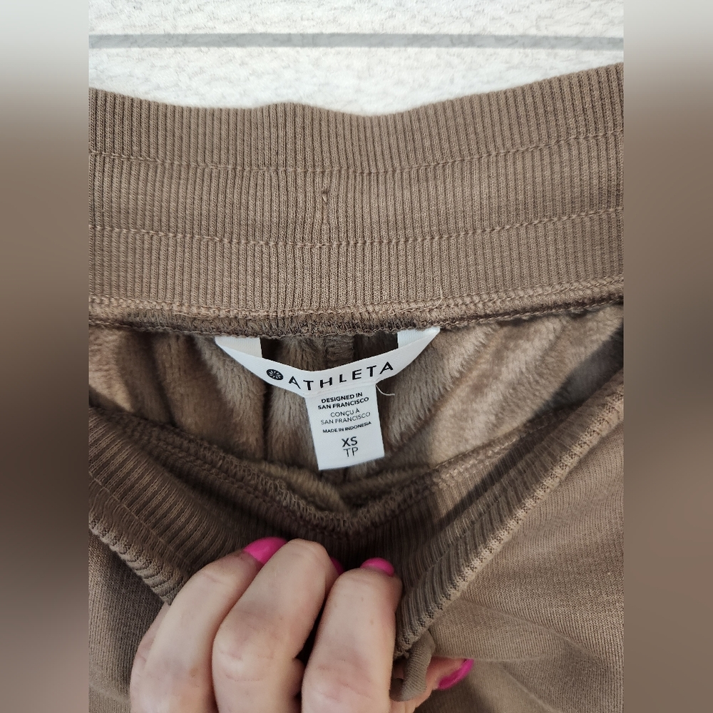 Athleta Cozy Karma High Rise Zip Pant Xtra Small - Picture 6 of 8